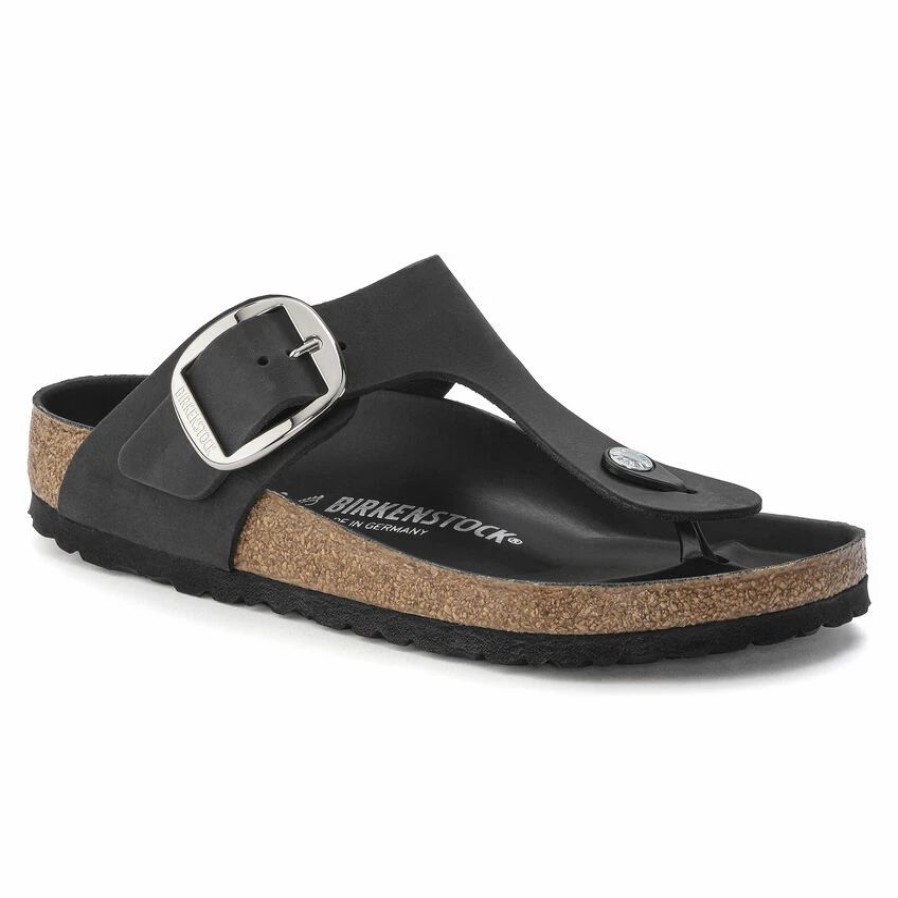 * Birkenstock Gizeh Big Buckle Oiled Leather | Big Buckle