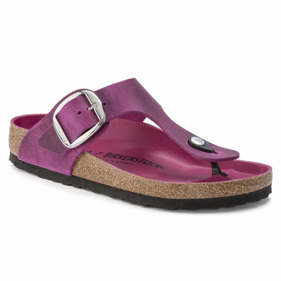 * Birkenstock Gizeh Big Buckle Oiled Leather | Big Buckle