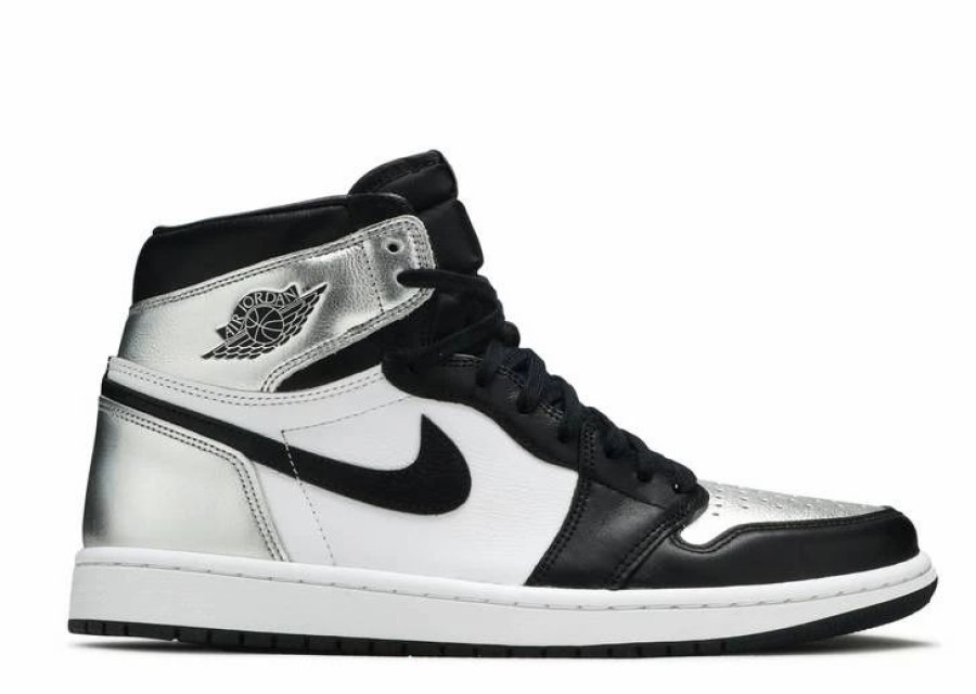 * Wmns Air Jordan 1 Retro High Og 'Silver Toe' | Shoes