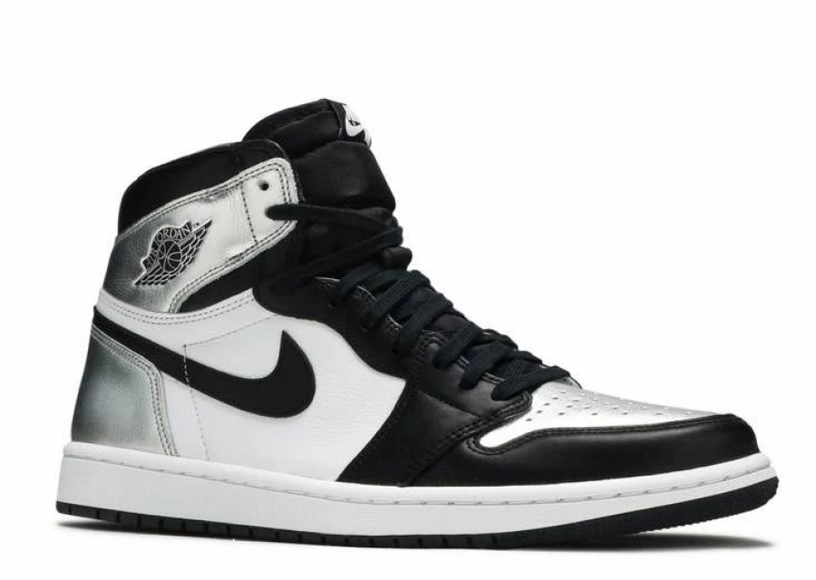 * Wmns Air Jordan 1 Retro High Og 'Silver Toe' | Shoes