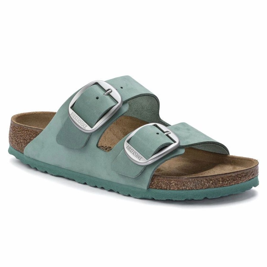 * Birkenstock Arizona Big Buckle Nubuck Leather | Big Buckle