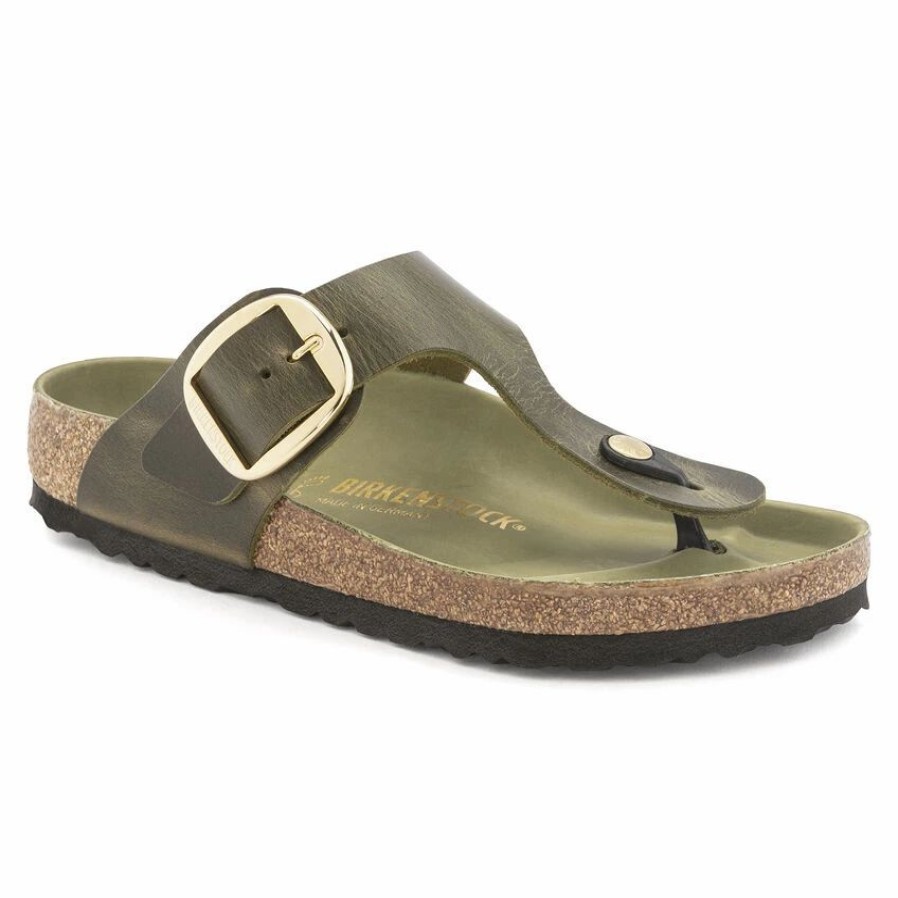 * Birkenstock Gizeh Big Buckle Oiled Leather | Big Buckle