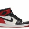 * Wmns Air Jordan 1 Retro High 'Satin Black Toe' | Shoes