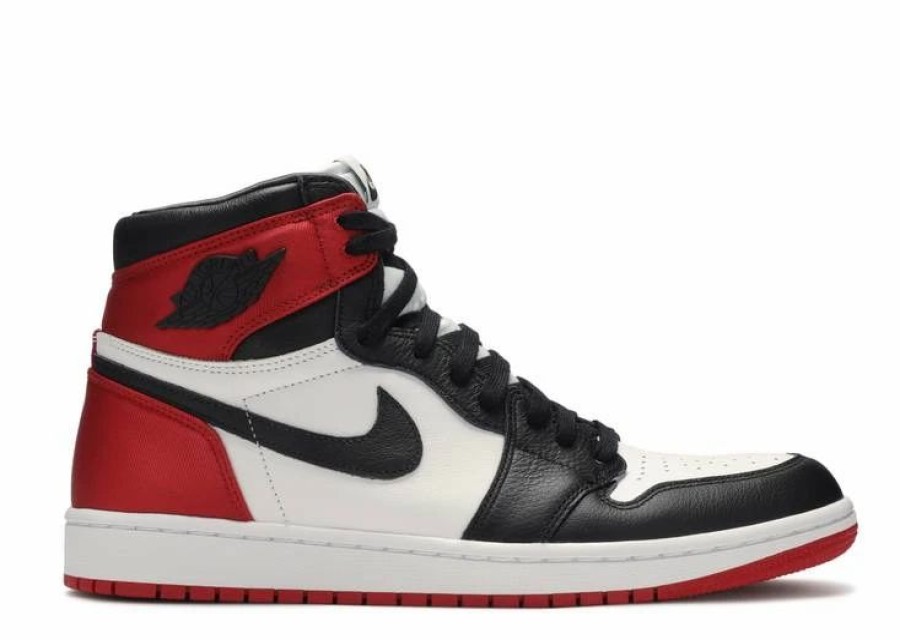 * Wmns Air Jordan 1 Retro High 'Satin Black Toe' | Shoes