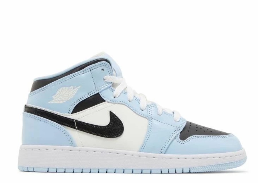 * Air Jordan 1 Mid Gs 'Ice Blue' | Shoes