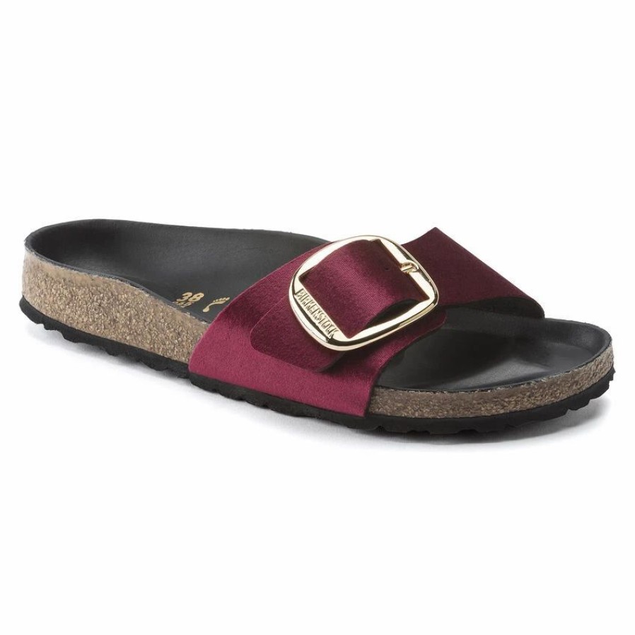 * Birkenstock Madrid Big Buckle Rivet Logo Velvet | Big Buckle