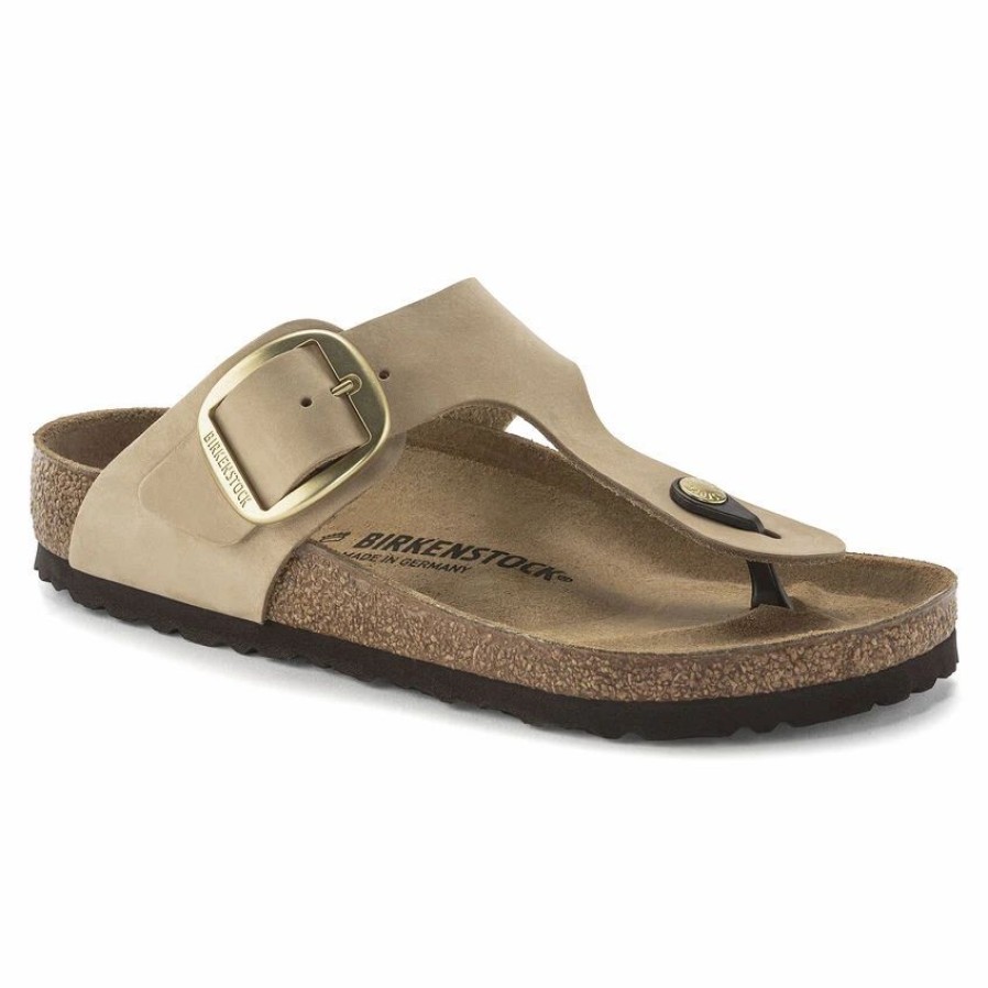 * Birkenstock Nubuck Leather | Big Buckle