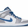 * Air Jordan 1 Mid 'Cement True Blue' | Shoes