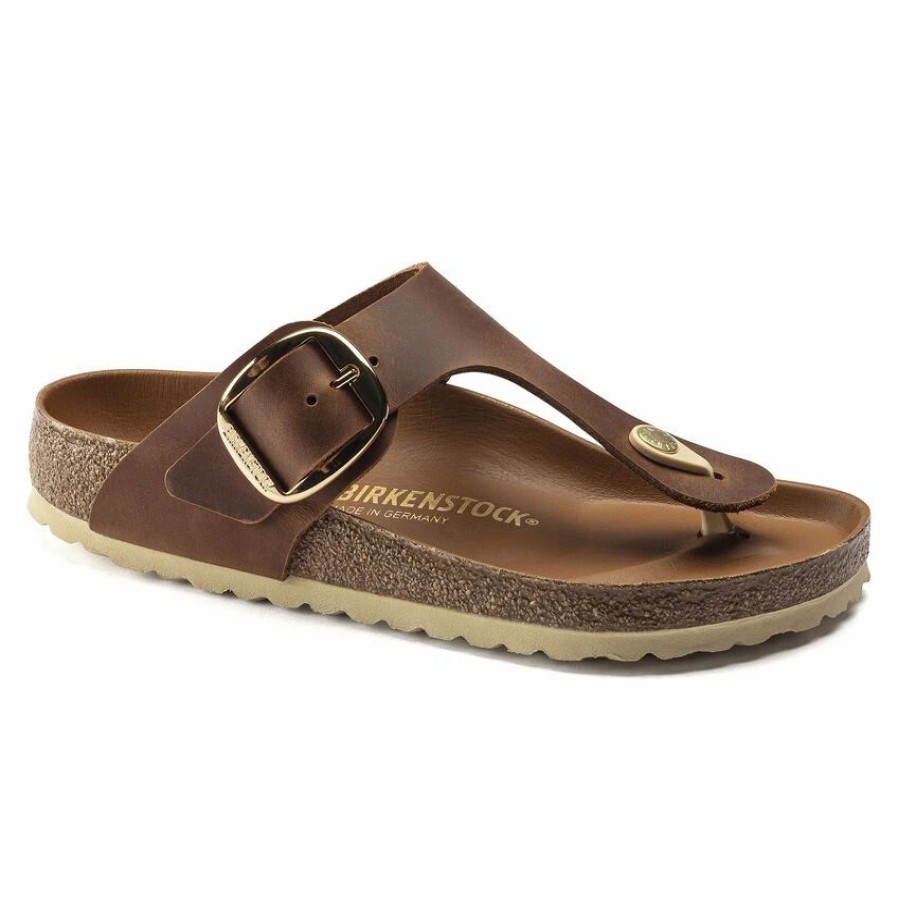 * Birkenstock Gizeh Big Buckle Oiled Leather | Big Buckle