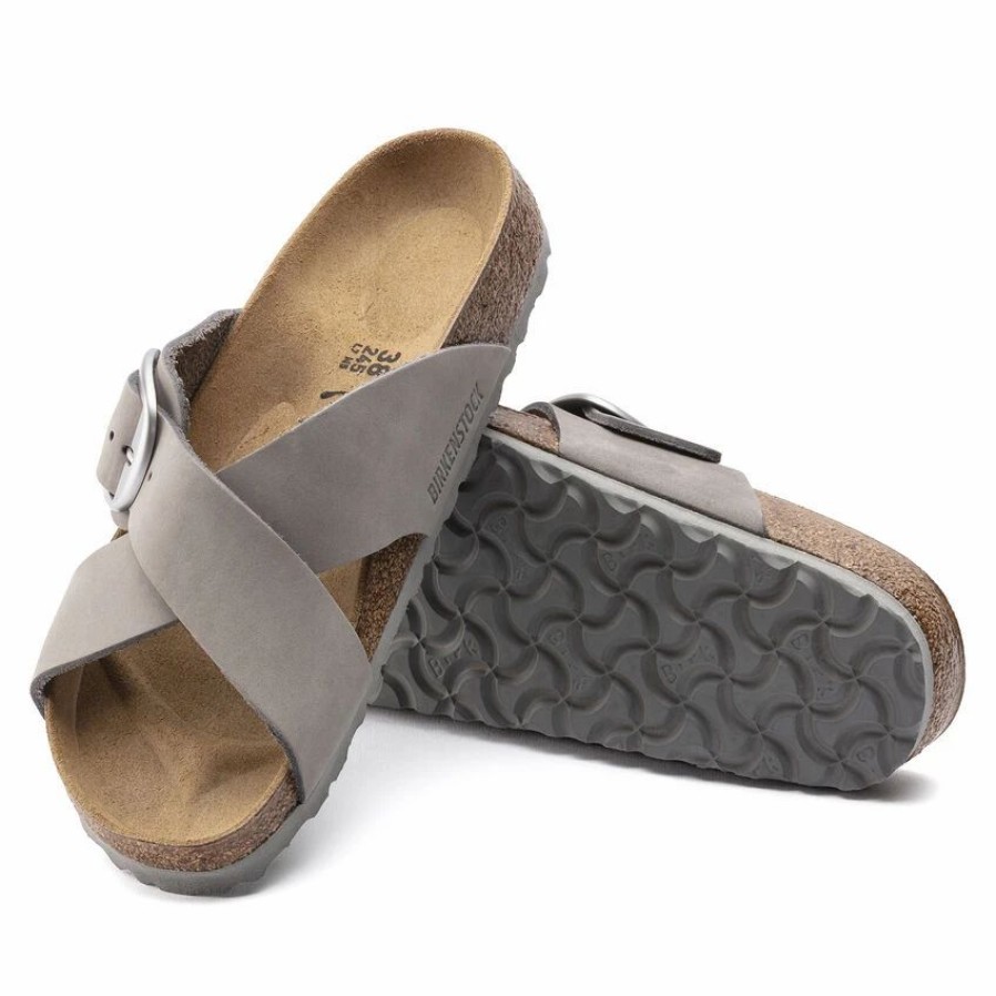 * Birkenstock Siena Big Buckle Nubuck Leather | Big Buckle