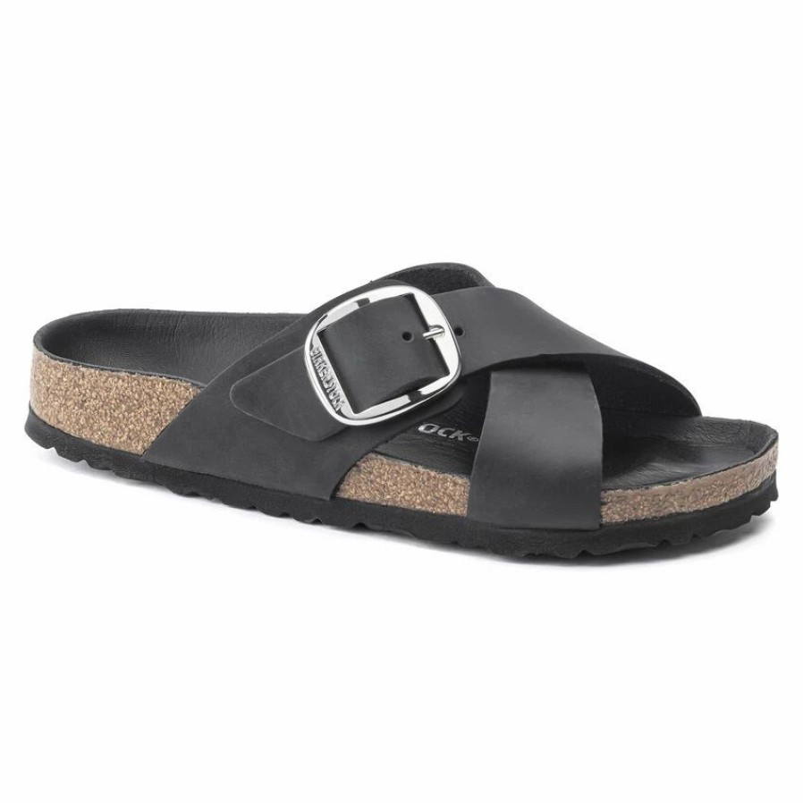 * Birkenstock Siena Big Buckle Oiled Leather | Big Buckle