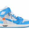 * Off-White X Air Jordan 1 Retro High Og 'Unc' | Shoes