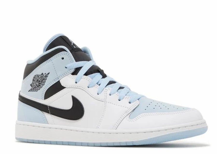 * Air Jordan 1 Mid Se 'White Ice Blue' | Shoes