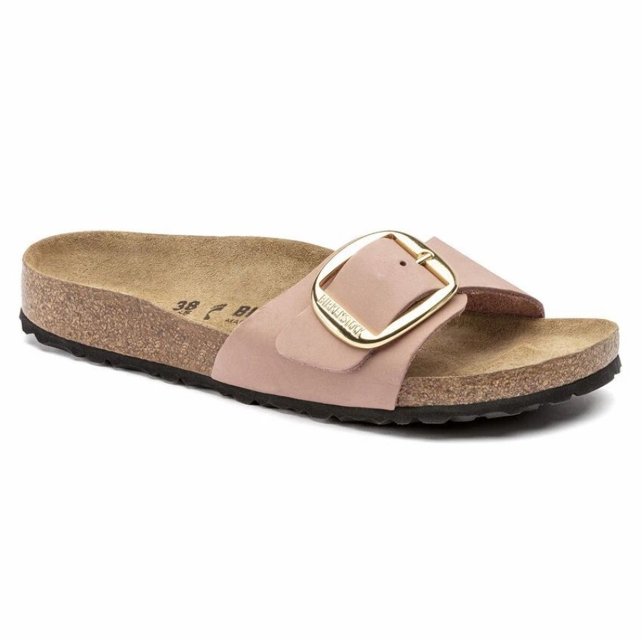 * Birkenstock Madrid Bick Buckle Nubuck Leather | Big Buckle