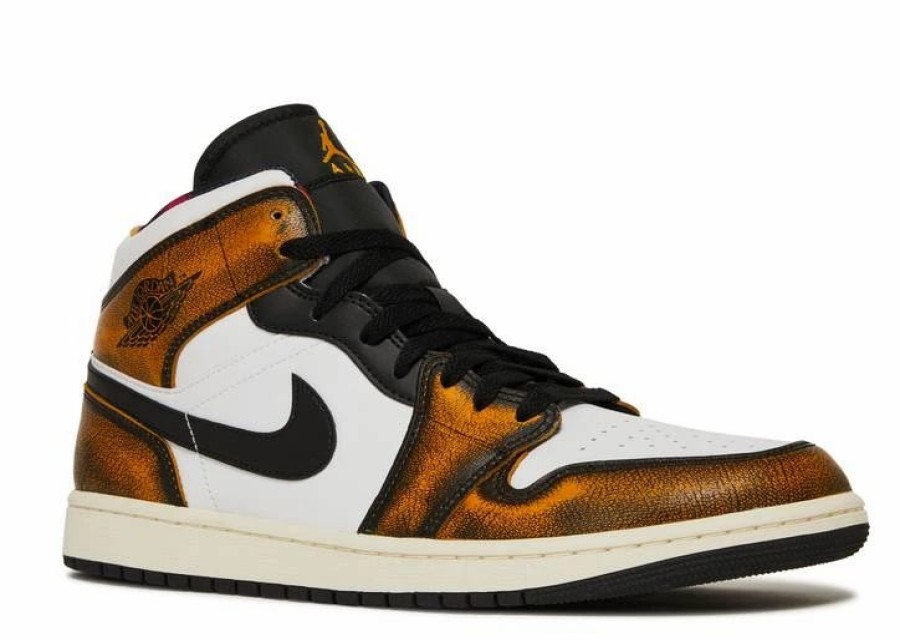 * Air Jordan 1 Mid Se 'Wear-Away Taxi' | Shoes