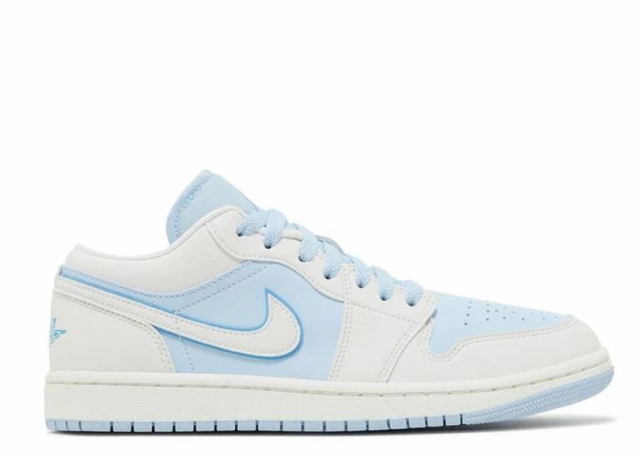 * Wmns Air Jordan 1 Low Se 'Reverse Ice Blue' | Shoes