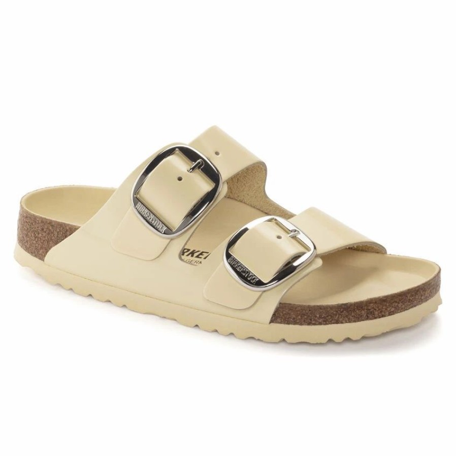 * Birkenstock Arizona Natural Leather Patent | Big Buckle