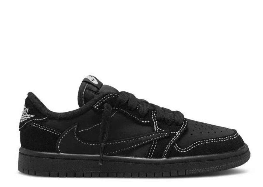 * Travis Scott X Air Jordan 1 Low Og Sp Ps 'Black Phantom' | Shoes