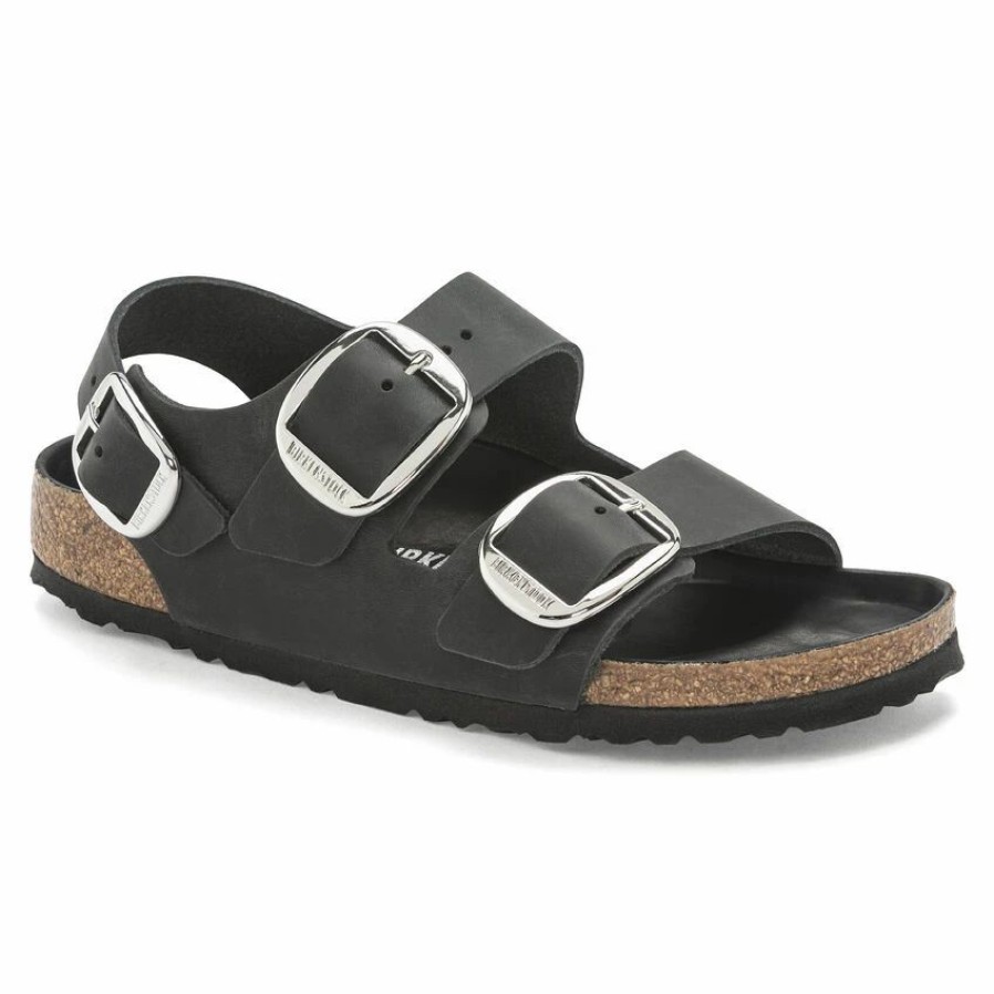 * Birkenstock Milano Big Buckle Oiled Leather | Big Buckle