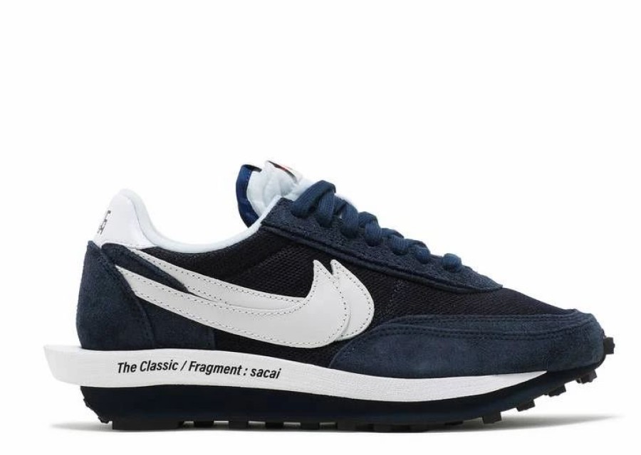 * Nike Fragment Design X Sacai X Ldv Waffle 'Blackened Blue' | Shoes