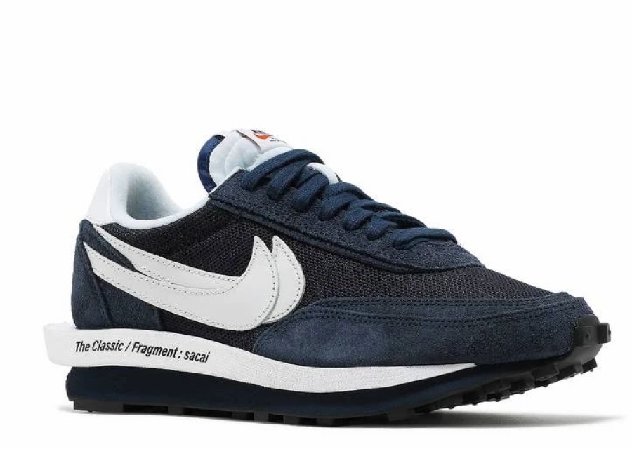 * Nike Fragment Design X Sacai X Ldv Waffle 'Blackened Blue' | Shoes